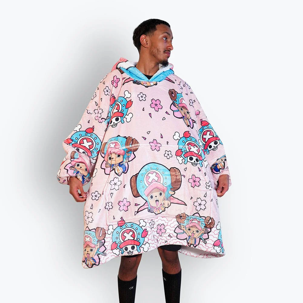 One Piece Chopper Oversized Blanket Hoodie