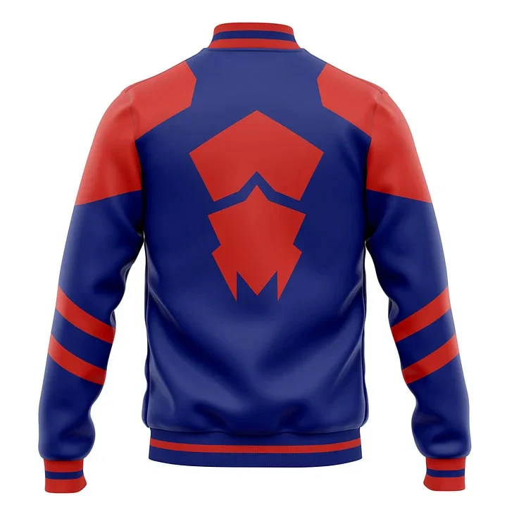 Avengers Spiderman Baseball Varsity Jacket