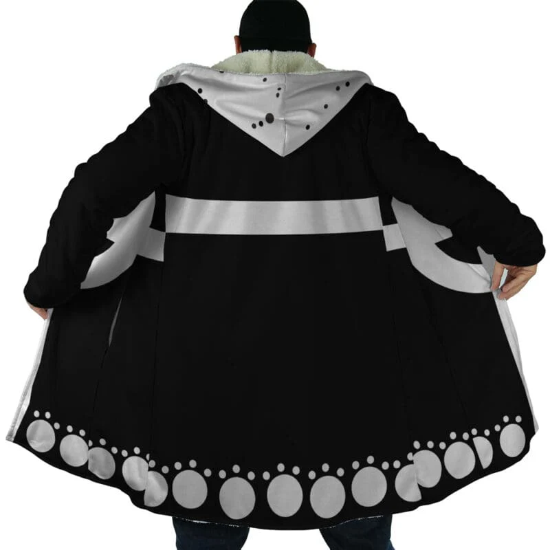 One Piece Kum Hooded Cloak Coat