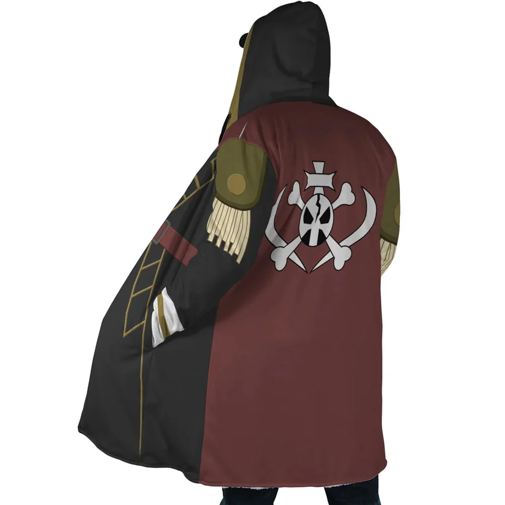 One Piece Space Pirates Marika Kato Classic Hooded Cloak Coat