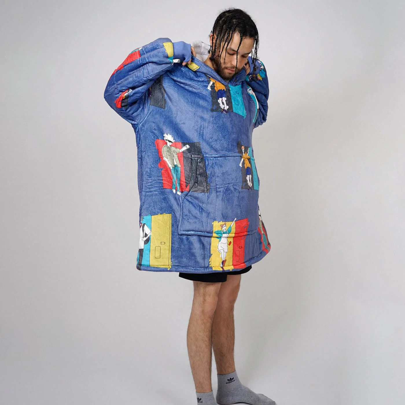 Jujutsu Kaisen Lost in Paradise Oversized Blanket Hoodie