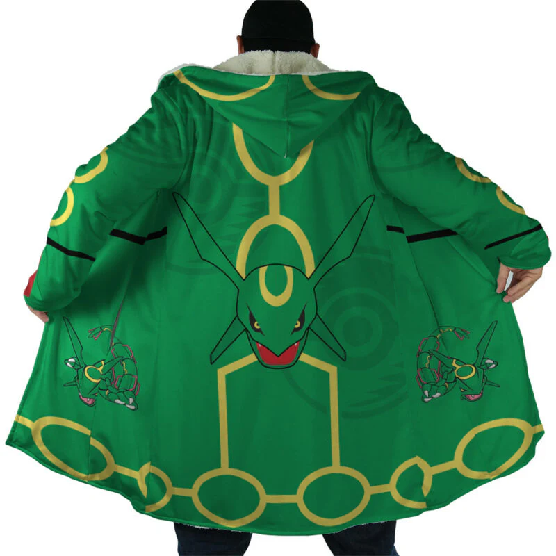Digimon Rayquaza Hooded Cloak Coat