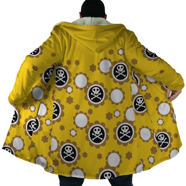 One Piece Jinbe Hooded Cloak Coat
