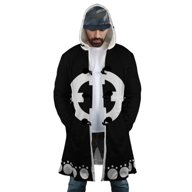 One Piece Kum Hooded Cloak Coat