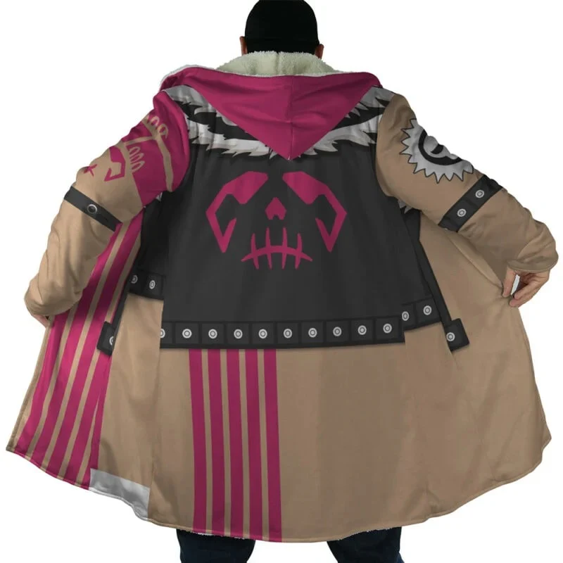 One Piece Katakuri Hooded Cloak Coat