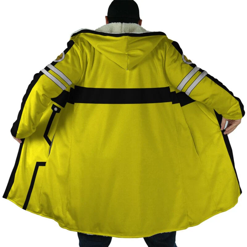 One Piece Brook Egghead Hooded Cloak Coat