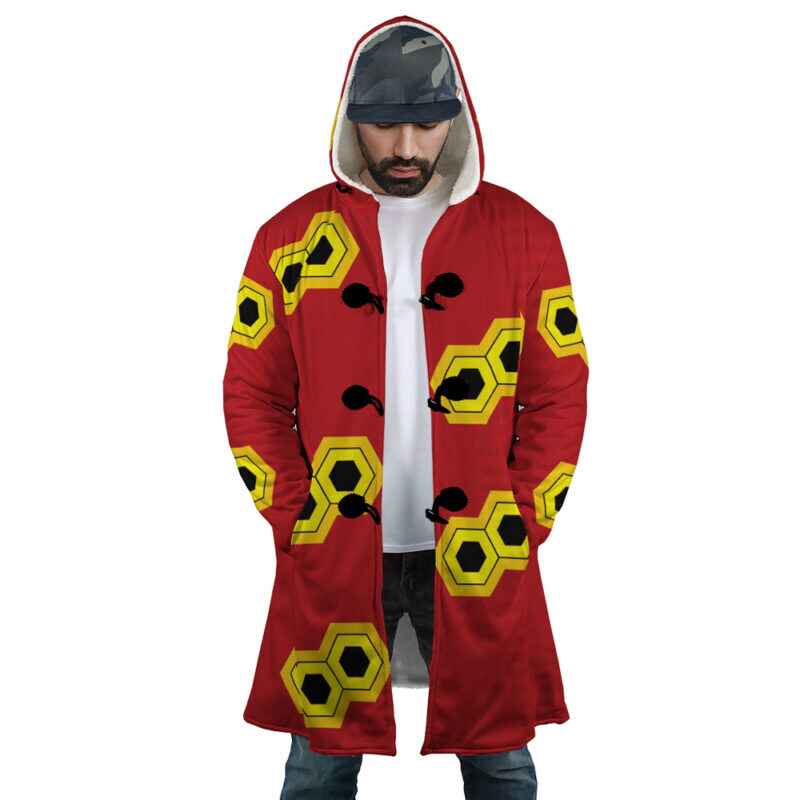 One Piece Luffy Post Raid Festival Hooded Cloak Coat
