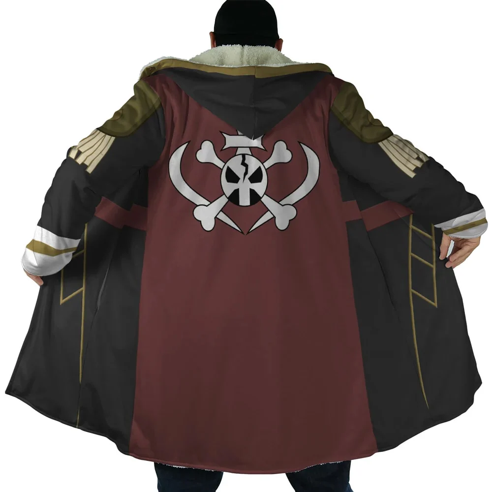 One Piece Space Pirates Marika Kato Classic Hooded Cloak Coat