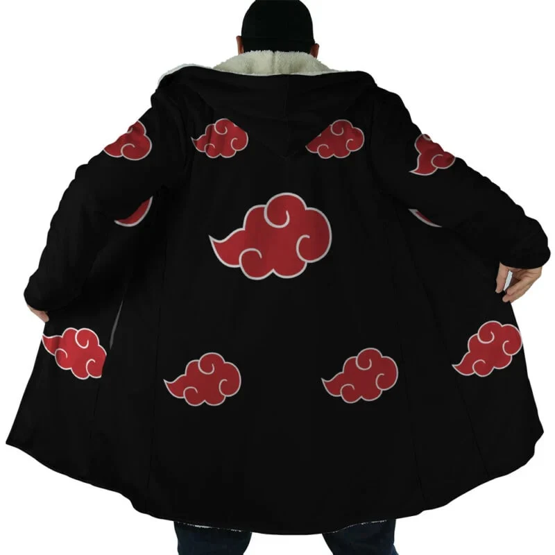 Naruto Shinobi Clouds Hooded Dream Cloak Coat