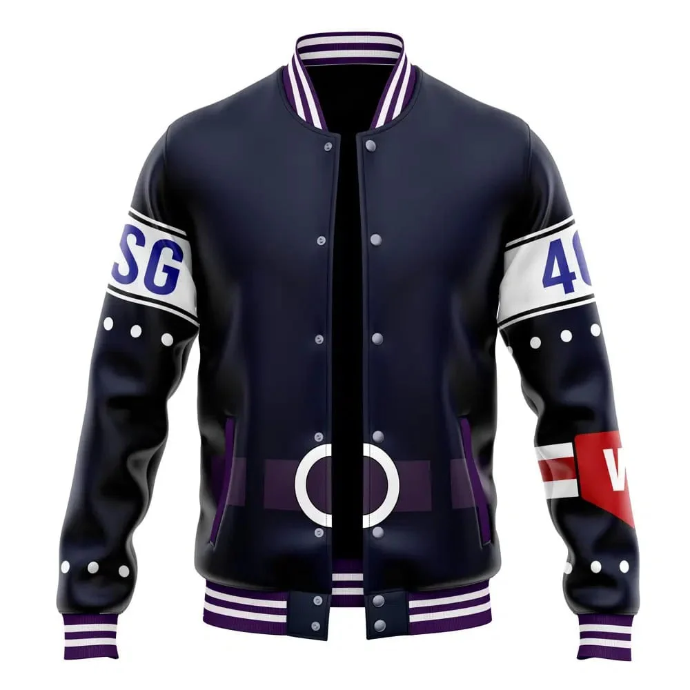 One Piece Robin Egghead Varsity Baseball Jacket