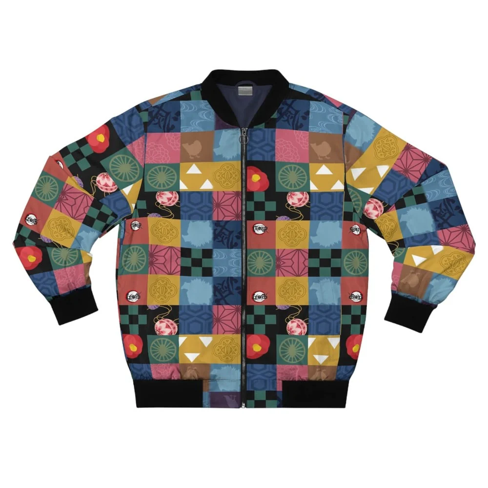 Demon Slayer Patches Bomber Jacket