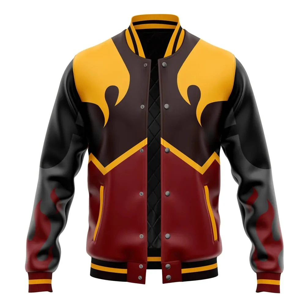 Avatar Fire Clan Varsity Baseball Jacket