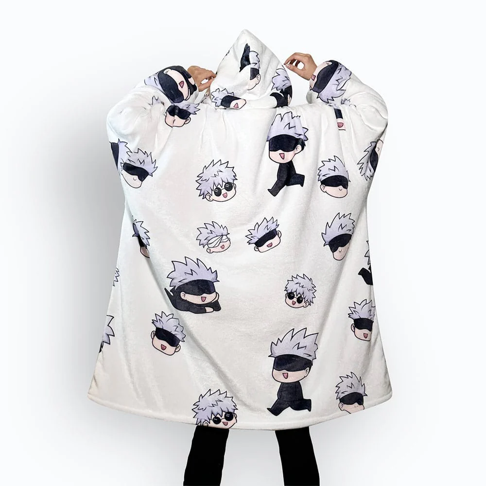 Jujutsu Kaisen Gojo Oversized Blanket Hoodie