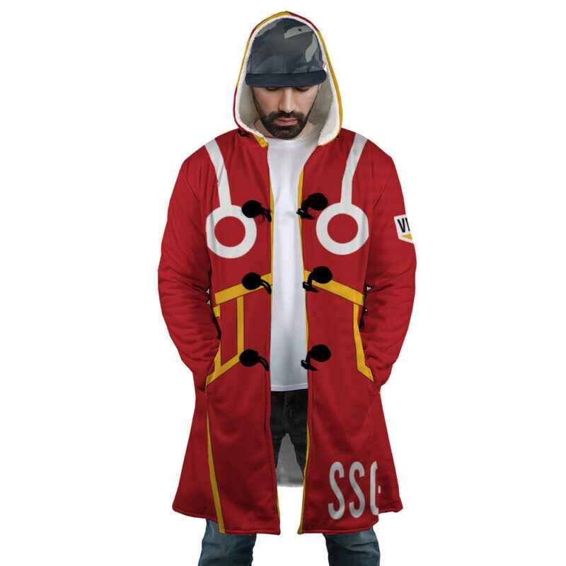 One Piece Luffy Egghead Hooded Cloak Coat