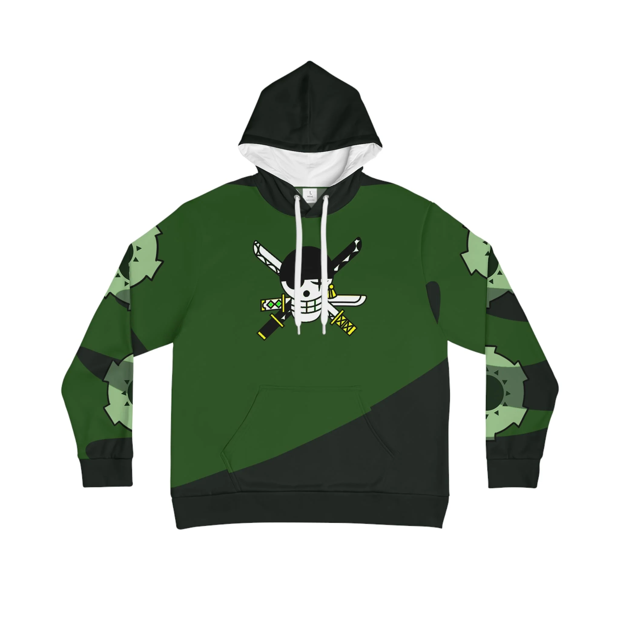 One Piece Zoro Wano Pullover Hoodie