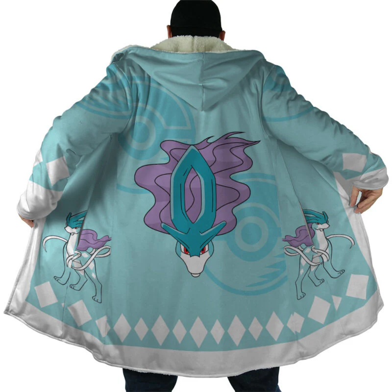 Digimon Suicune Hooded Cloak Coat