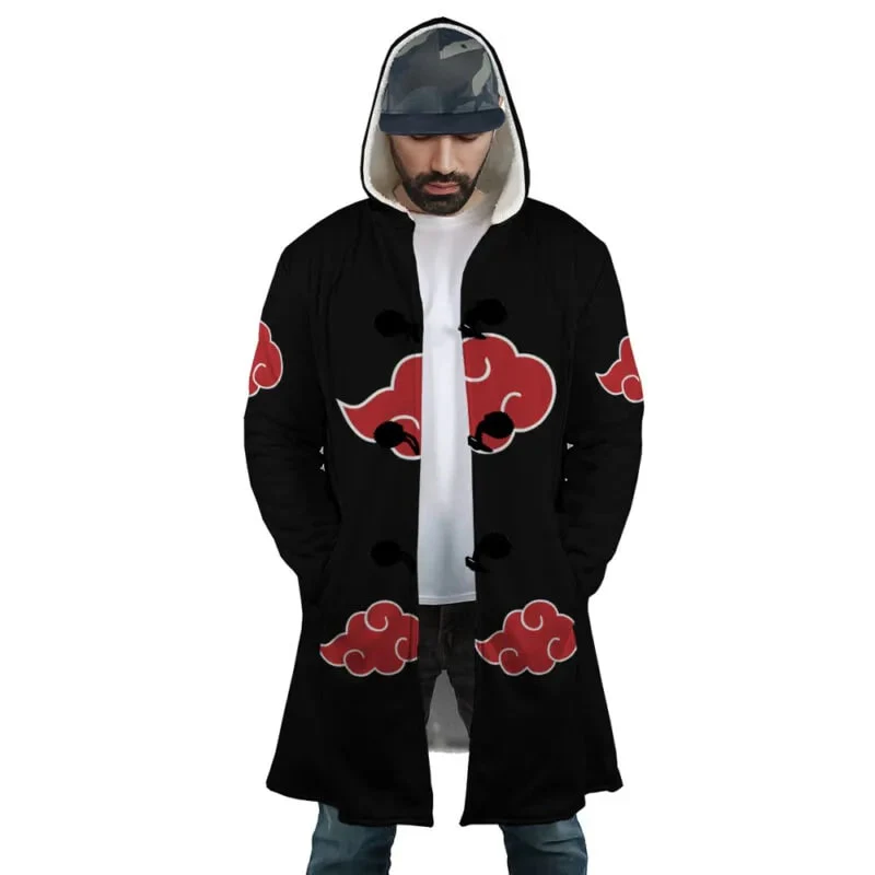 Naruto Shinobi Clouds Hooded Dream Cloak Coat