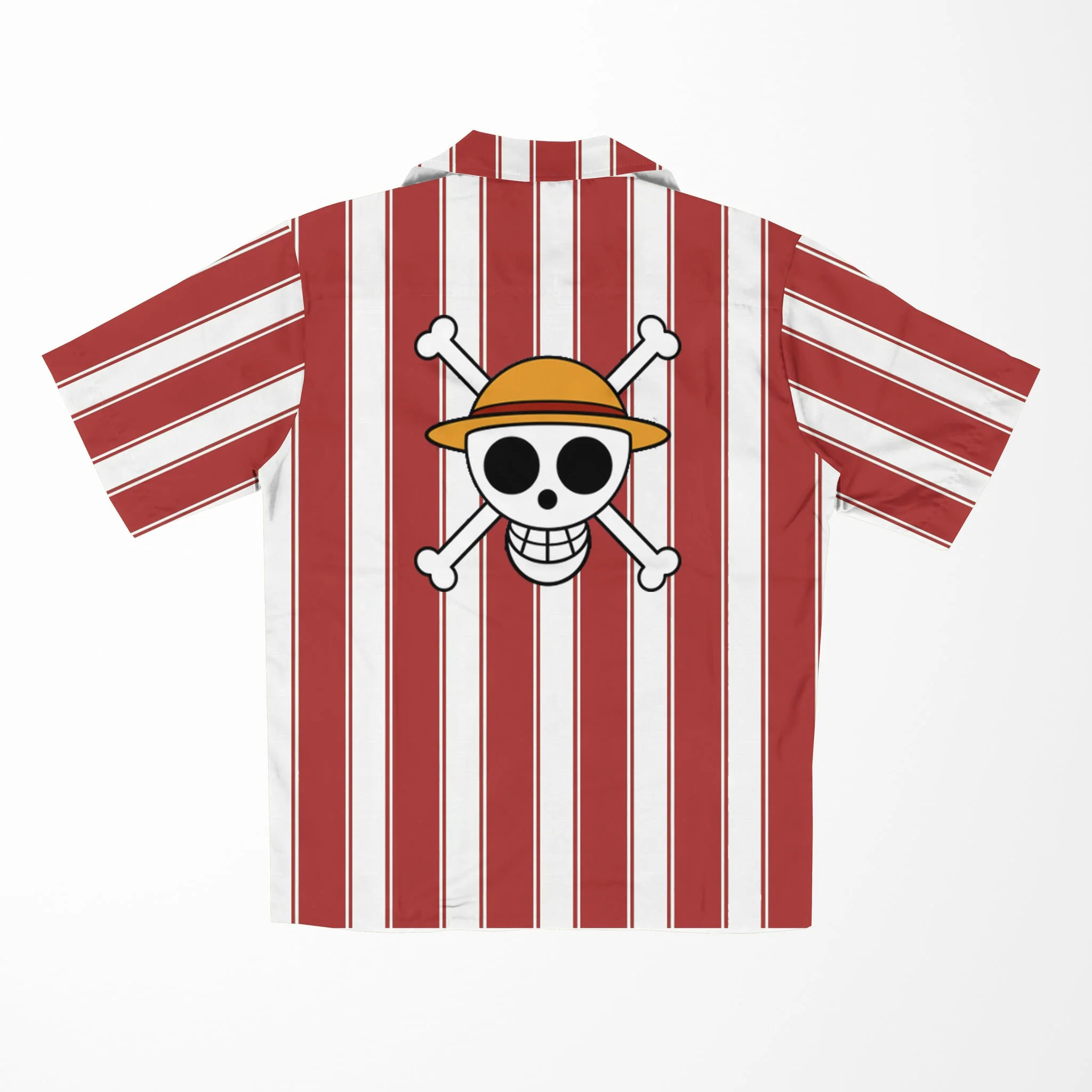 One Piece Luffy Cidre Hawaiian Short Sleeved Shirt