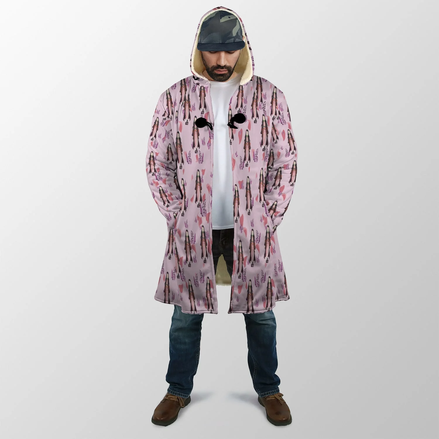 Demon Slayer Hooded Cloak Coat