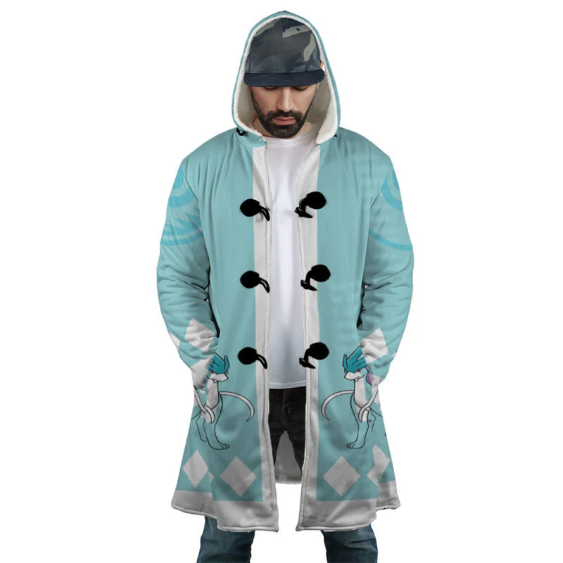 Digimon Suicune Hooded Cloak Coat