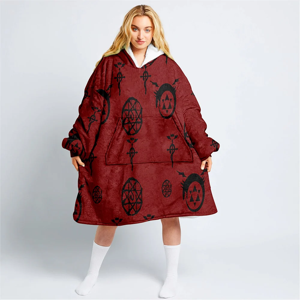 Fullmetal Alchemist Transmutation Blanket Hoodie