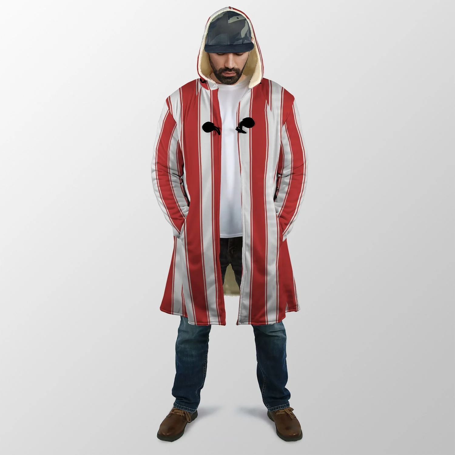 One Piece Bounty Hunter Cidre Luffy Hooded Cloak Coat