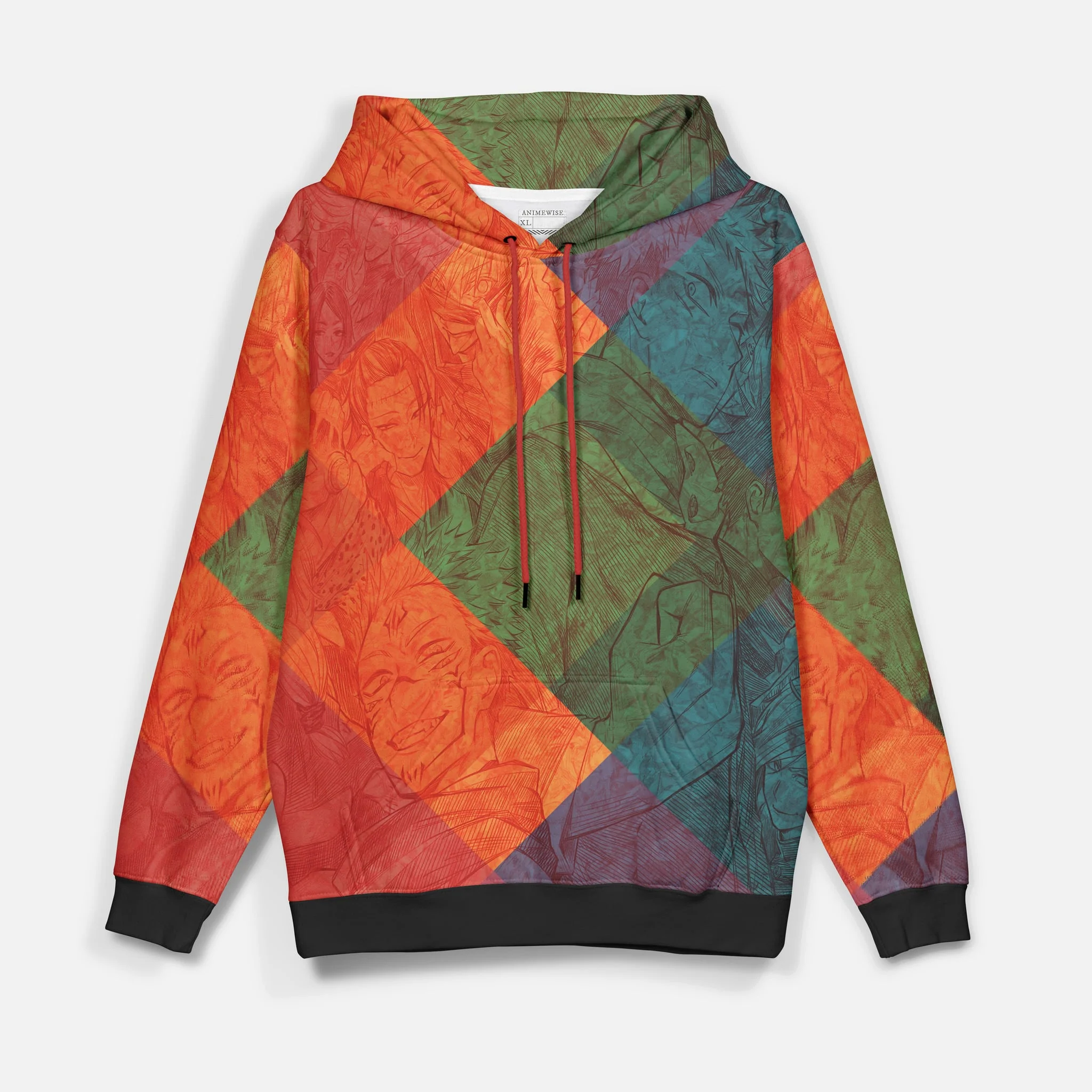 Jujutsu Kaisen All Curse Blend Pullover Hoodie