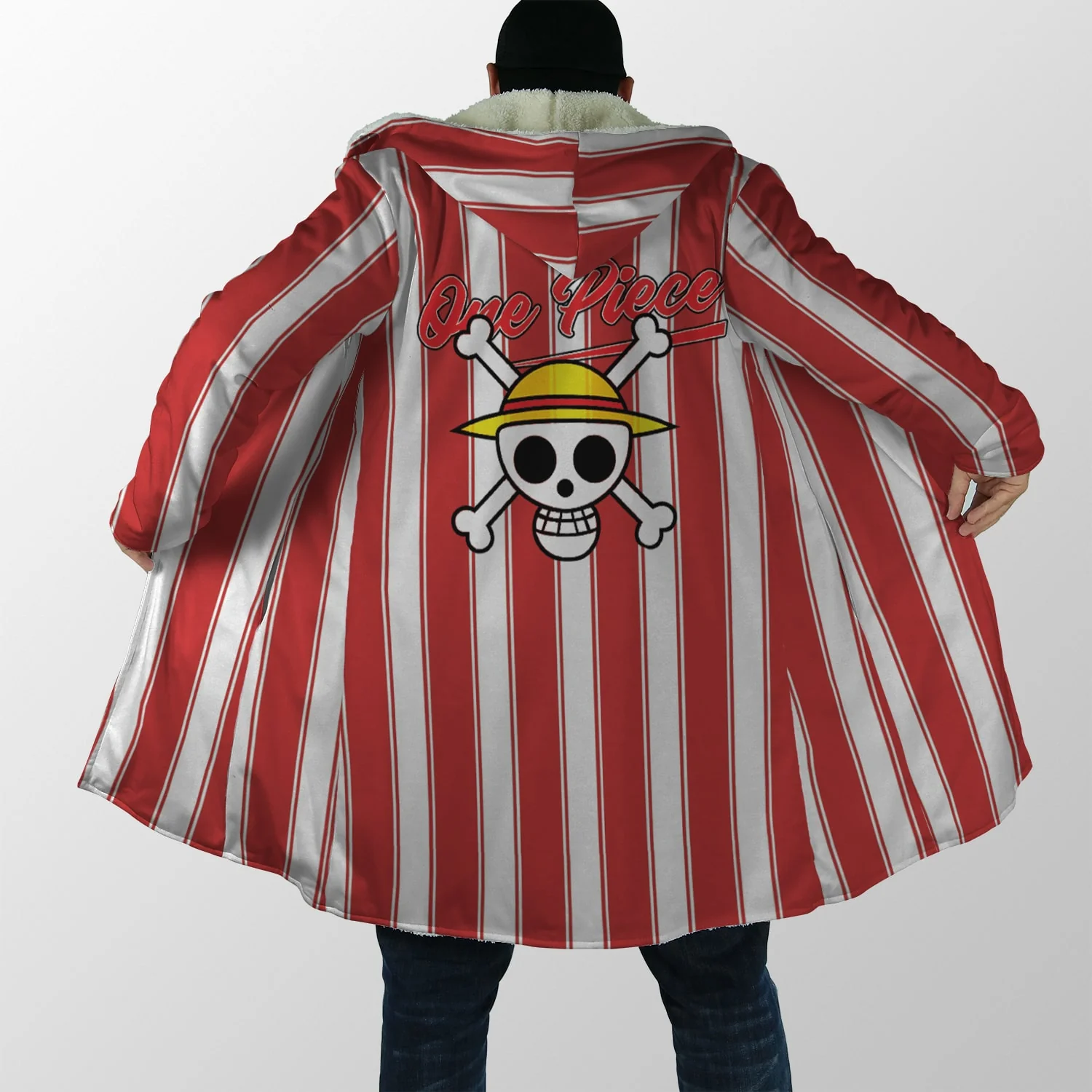 One Piece Bounty Hunter Cidre Luffy Hooded Cloak Coat