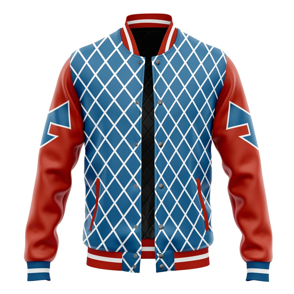 JoJo's Bizarre Mista Gunslinger Color Overlap Baseball Jacket