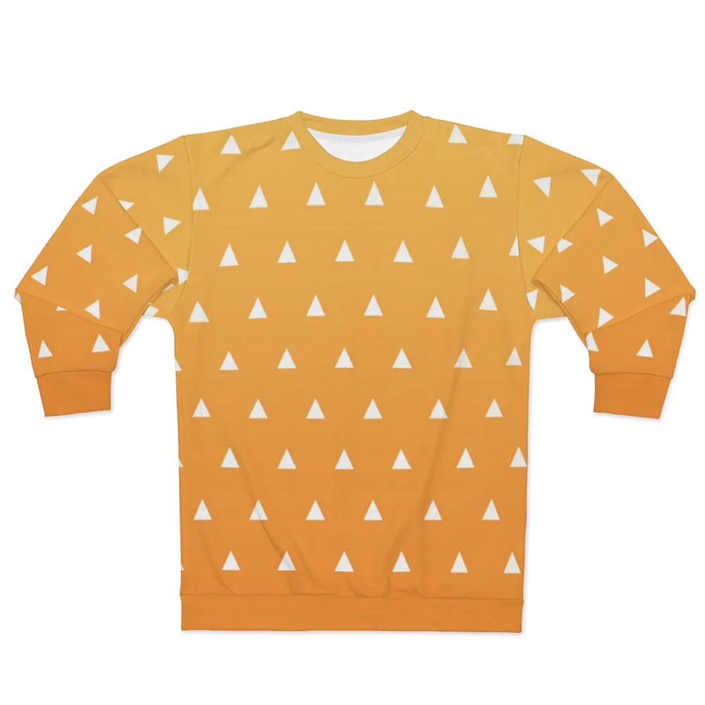 Demon Slayer Thunder Breath Pattern Long Sleeve T-Shirt