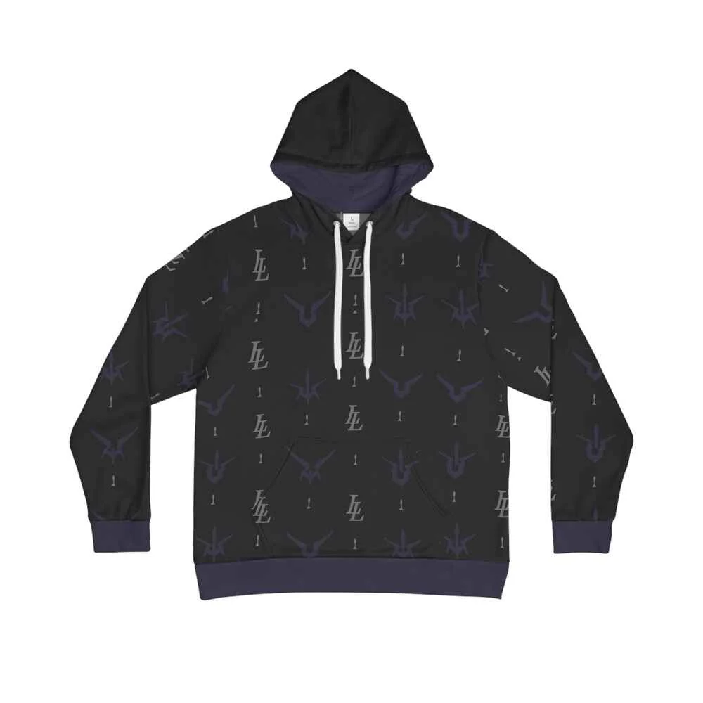 Geass Lalouch Emblem All Over Brushed Pullover Hoodie