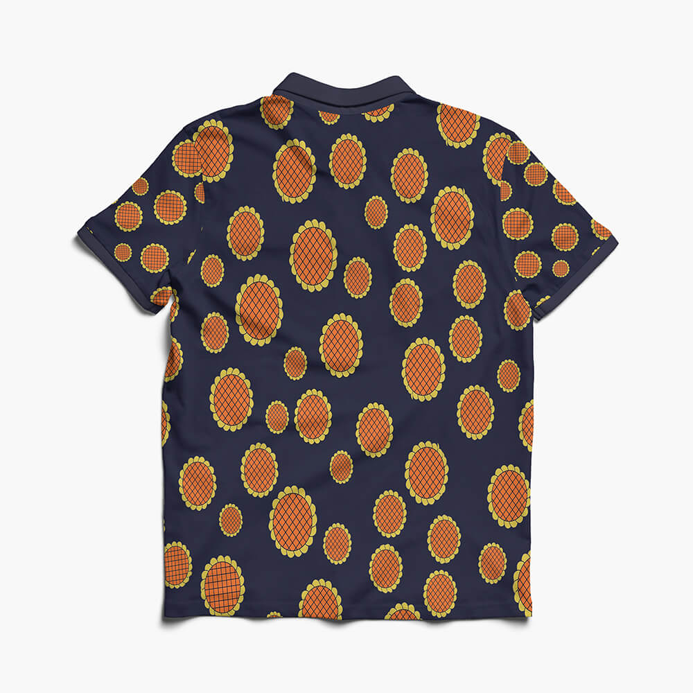 One Piece Luffy Dressrosa Arc blue Final Polo Shirt