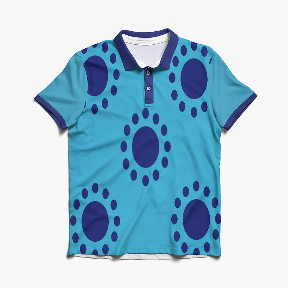 One Piece Luffy Pirate Wano Sumarai Arc Polo Shirt