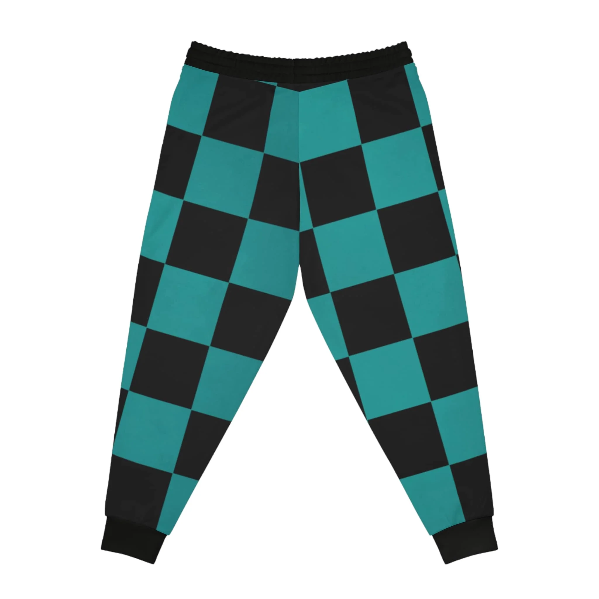 Demon Slayer kimetsu na Classic Green Check Sweatpants Joggers