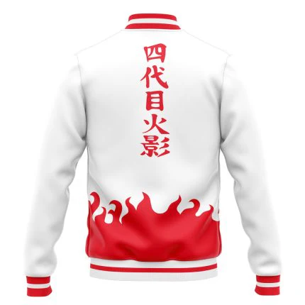 Naruto Fourth Fire Shadow Namikaze Baseball Jacket