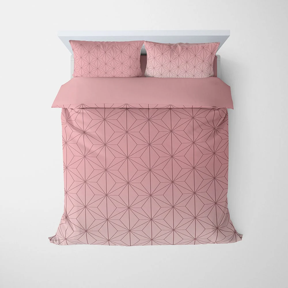 Demon Slayer Nez Chan Demon Slaying Corps Pattern Comforter Set Bedding