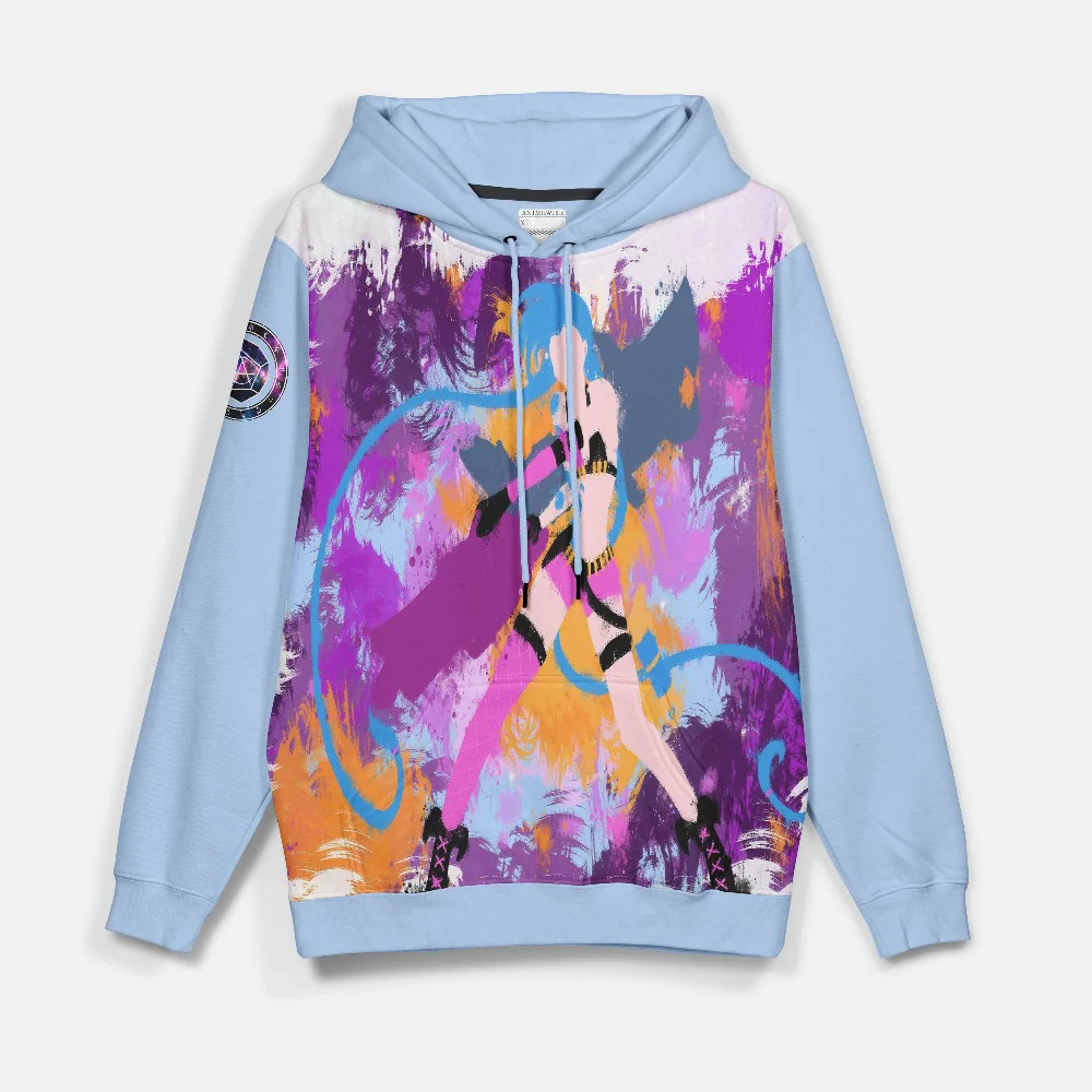 Arcane Jinx Abstract Brushed Arcane Gaming Hoodie