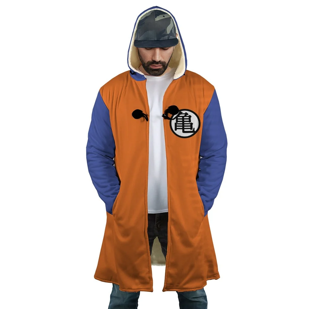 Dragon Ball Goku Z Classic Hooded Cloak Coat