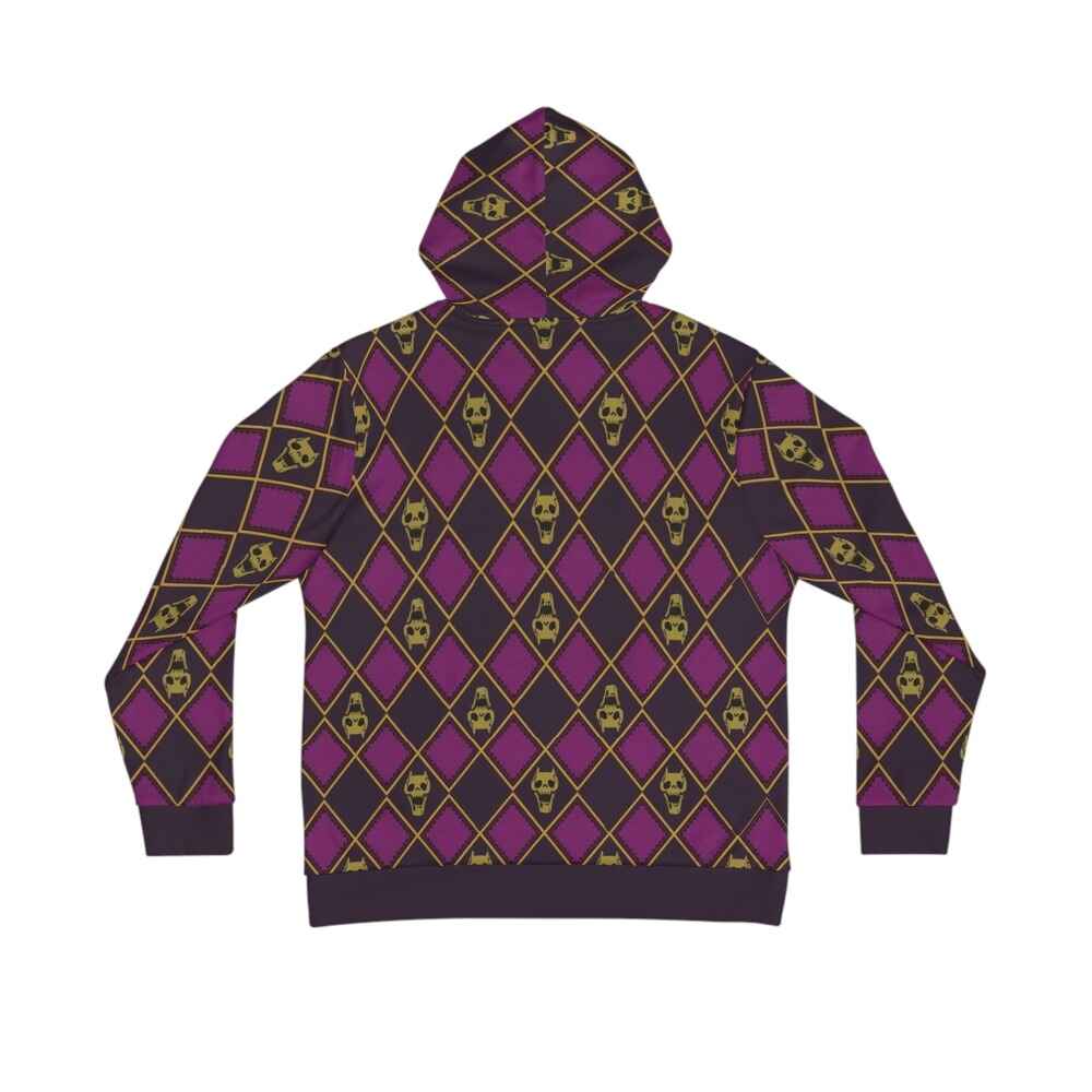 Demon Slayer Killer Queen Diamond Pattern Pullover Hoodie