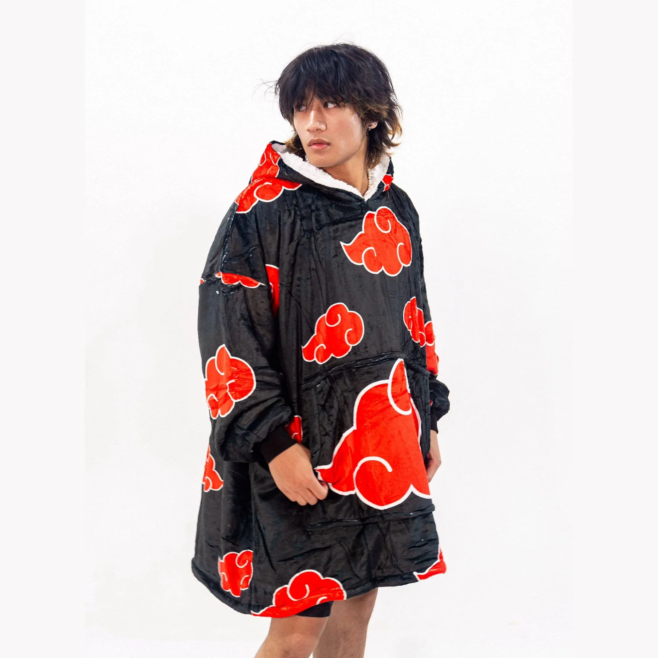 Naruto Shinobi Clouds Classic Blanket Hoodie