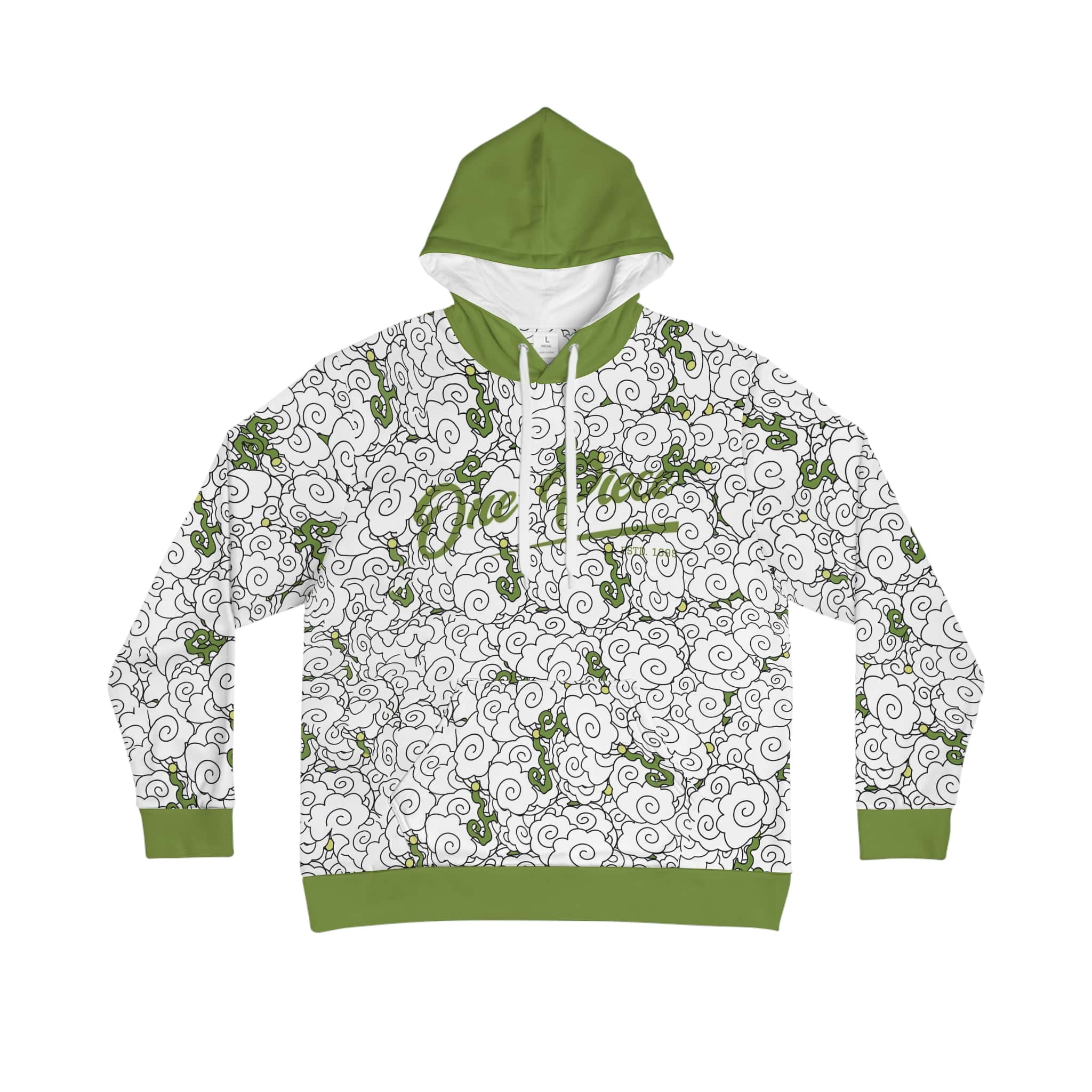 One Piece Moku Moku Smoker Devil Fruit Pullover Hoodie