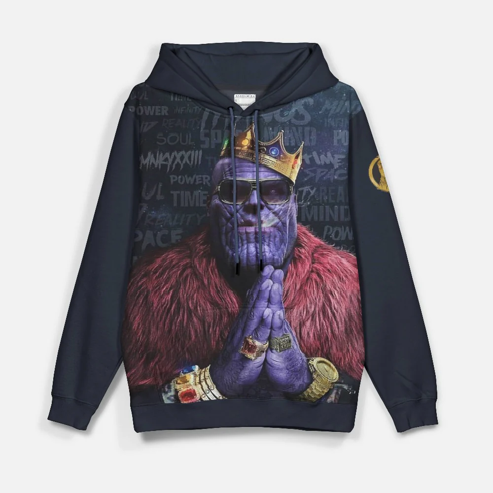 Avengers King Thanos Rap Style Hoodie