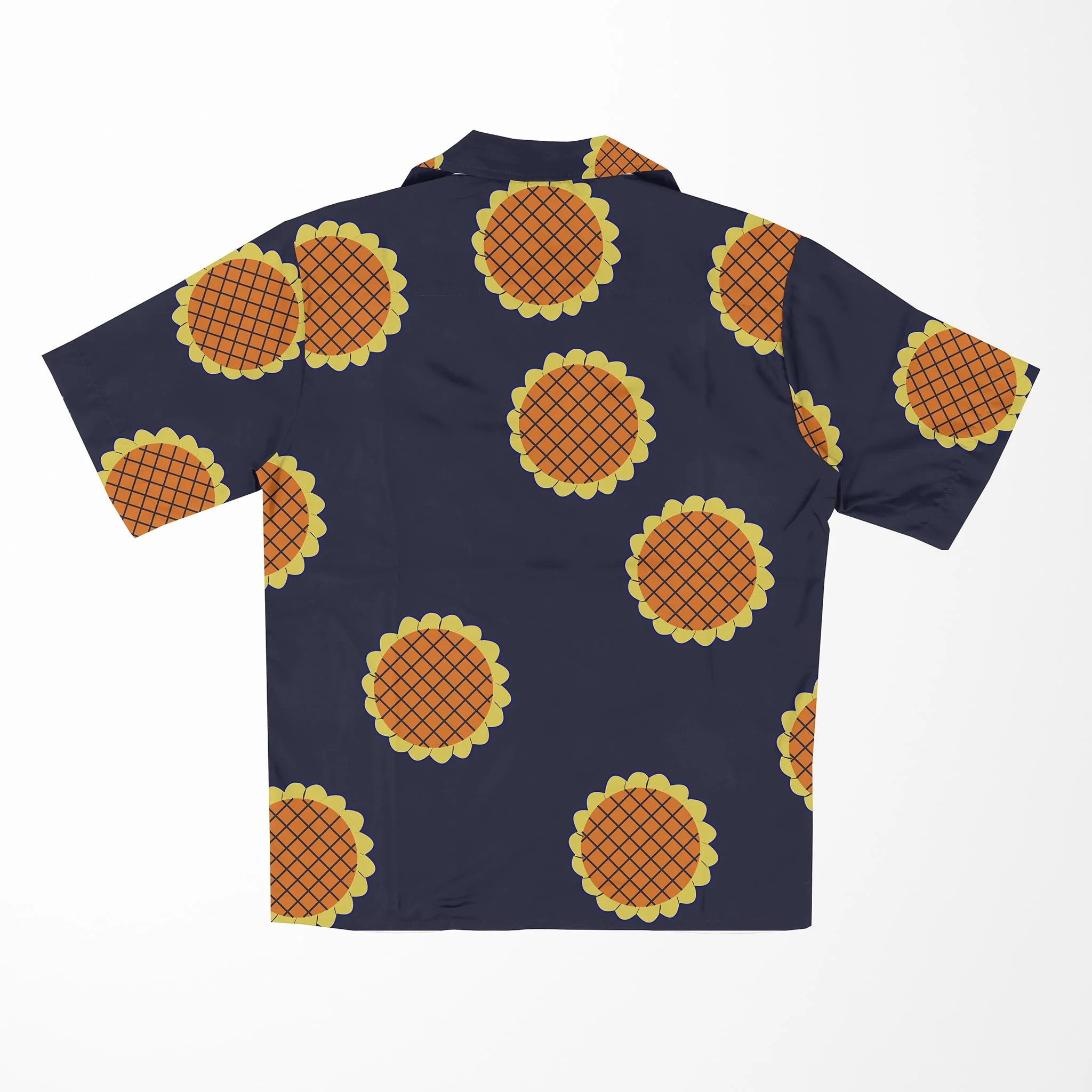 One Piece Dressrosa Sunshine Island Luffy Hawaiian Short Sleeved Shirt