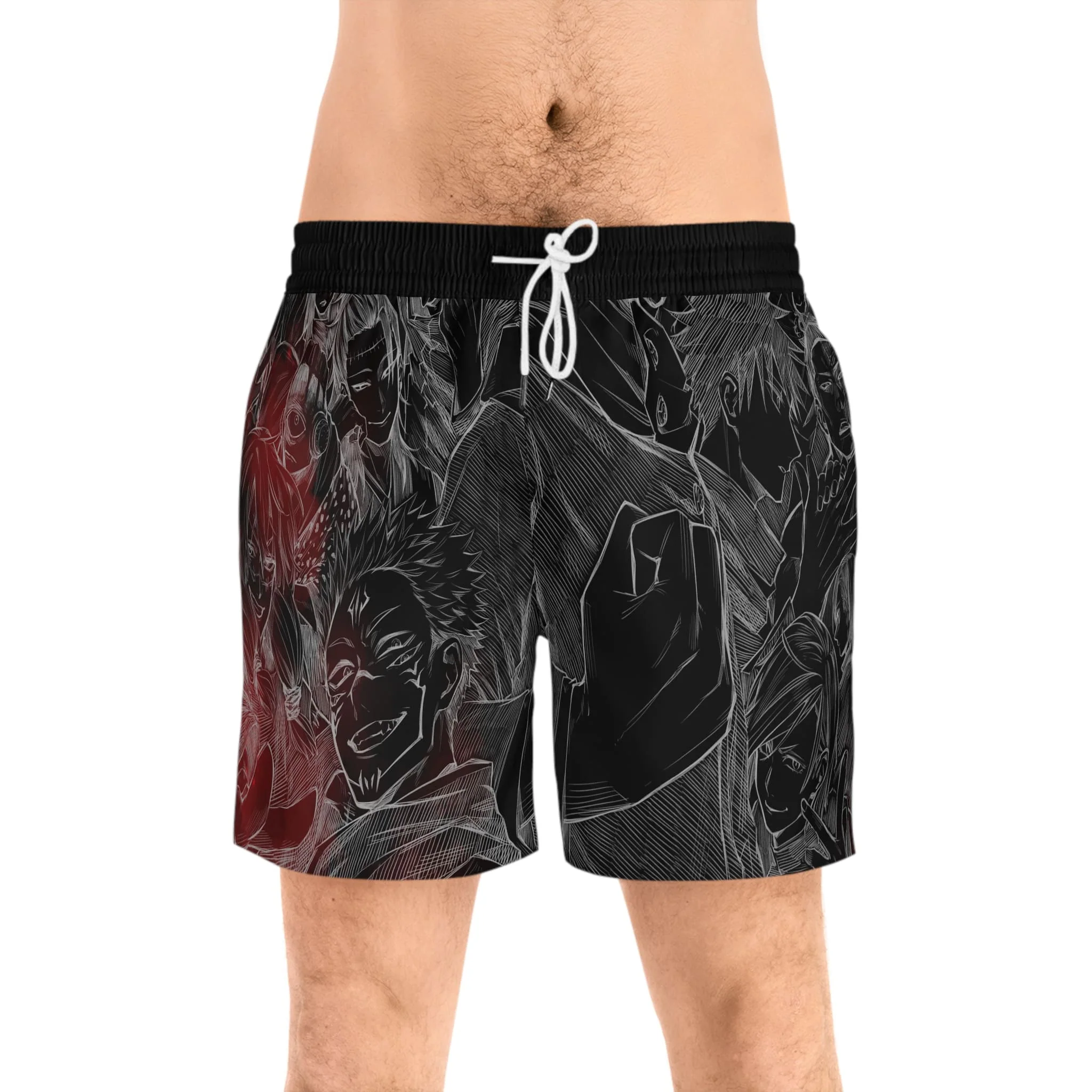 Jujutsu Kaisen All Curse Blend Board Shorts
