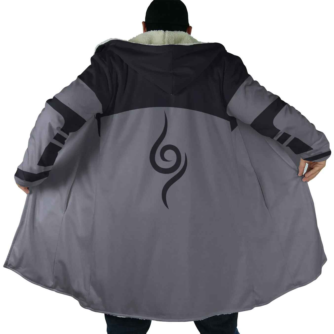 Naruto Anbu Shinobi Hooded Cloak Coat