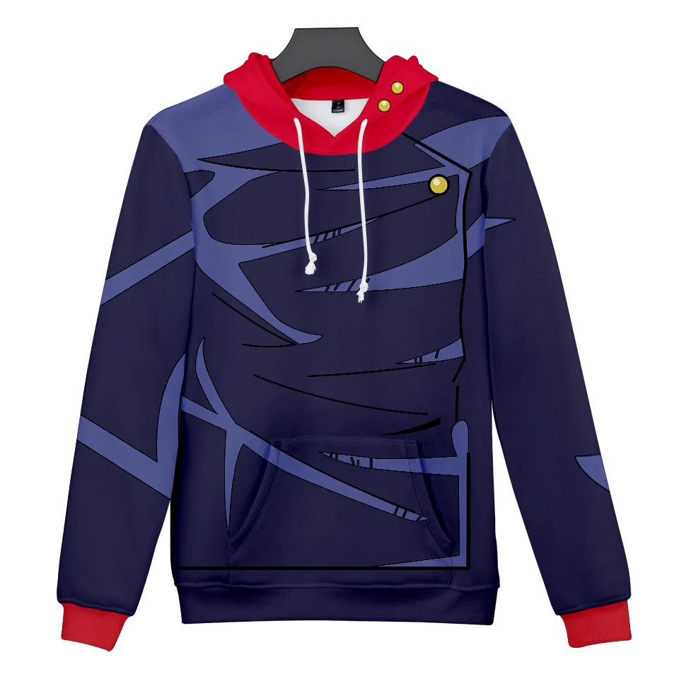 Jujutsu Kaisen Curse School Uniform Pattern Pullover Hoodie