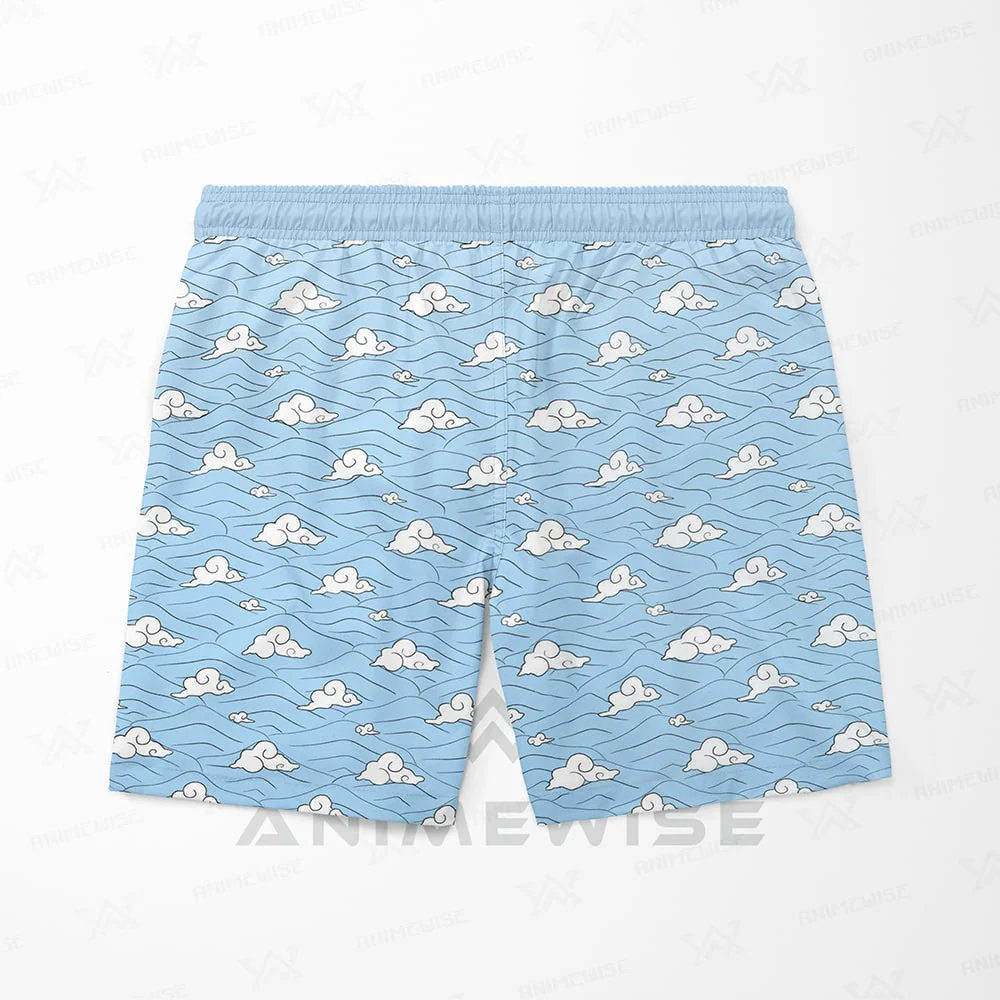 Final Selection  Demon Slaying Corp Pattern Swim Shorts