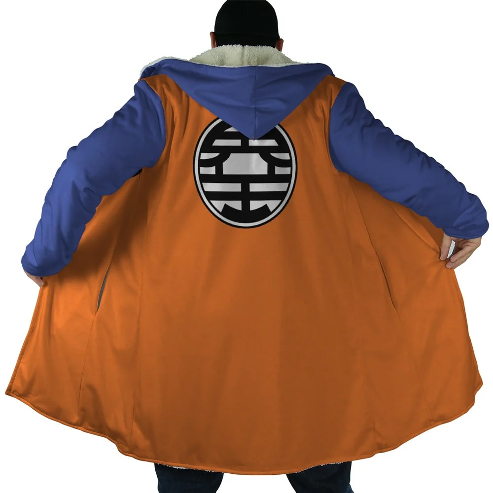 Dragon Ball Goku Z Classic Hooded Cloak Coat