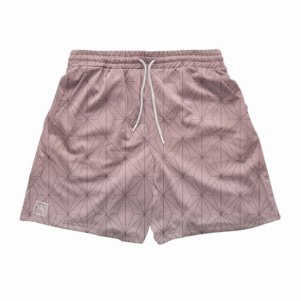 Demon Slayer The Chosen Demon Pattern Erabareshi Oni Mesh Shorts