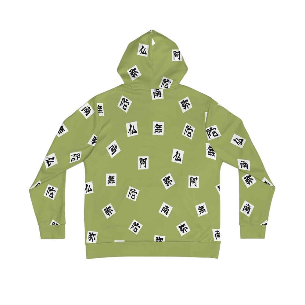 Demon Slayer Stone Pillar Kenji Pattern Pullover Hoodie